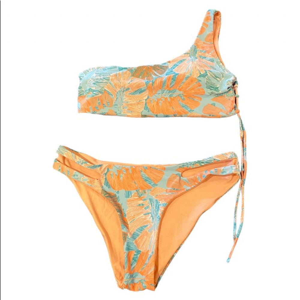 Swimsuit bathing suit.